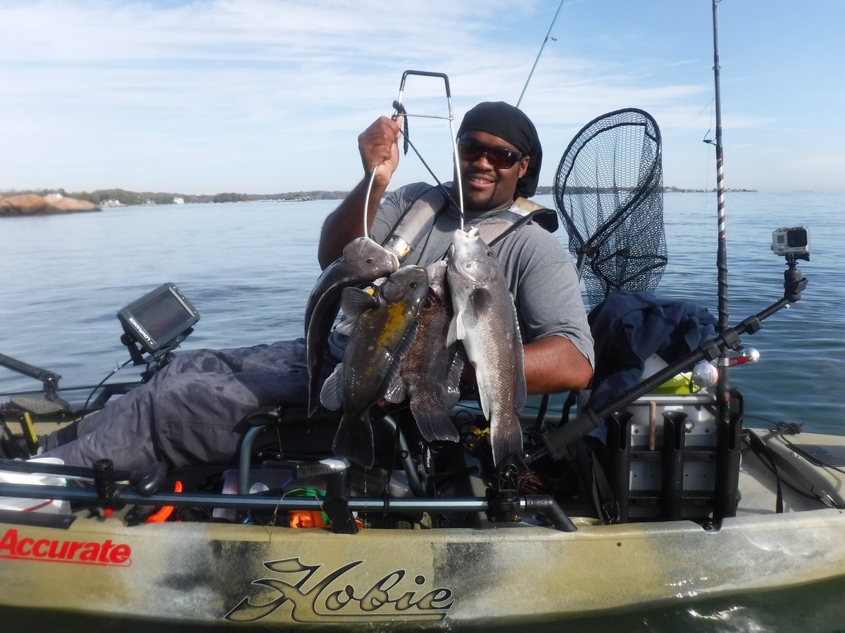 Kayak Fishing for October Tautog - On The Water