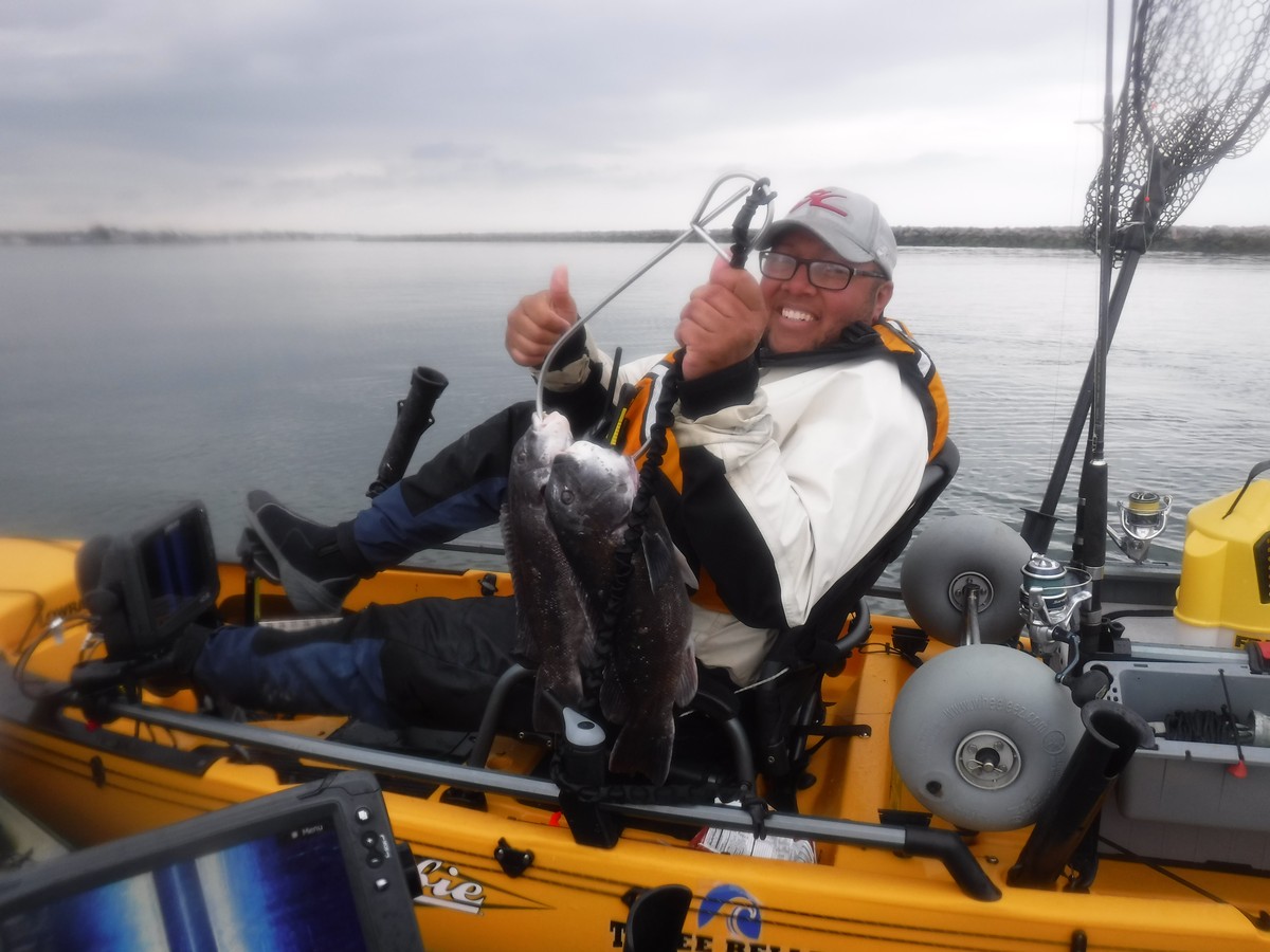 Inshore Kayak Tautog Fishing