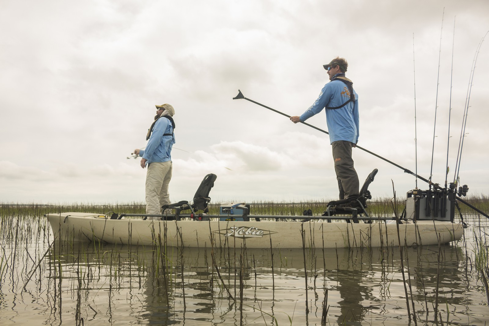 Mirage Pro Angler 17T Tandem Fishing Kayak Pro Anglers Hobie