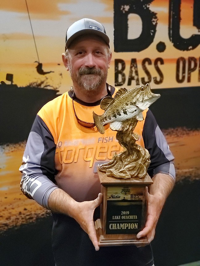 HOBIE B.O.S. ANCHORED BY POWER-POLE ANGLER OF THE YEAR (A.O.Y.